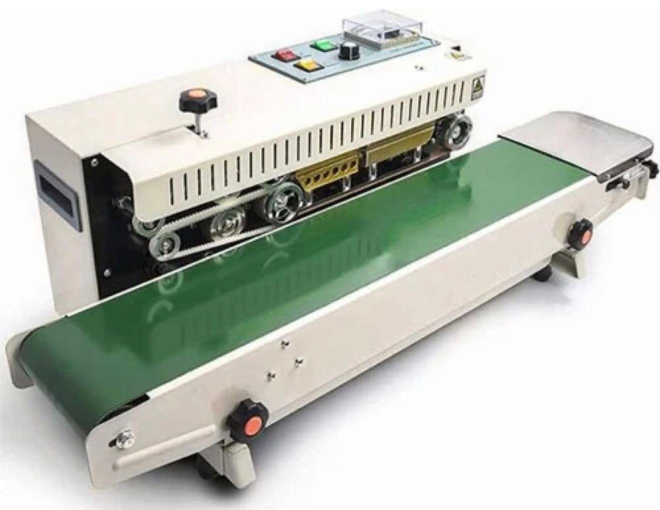 Continuous band sealing packaging machine