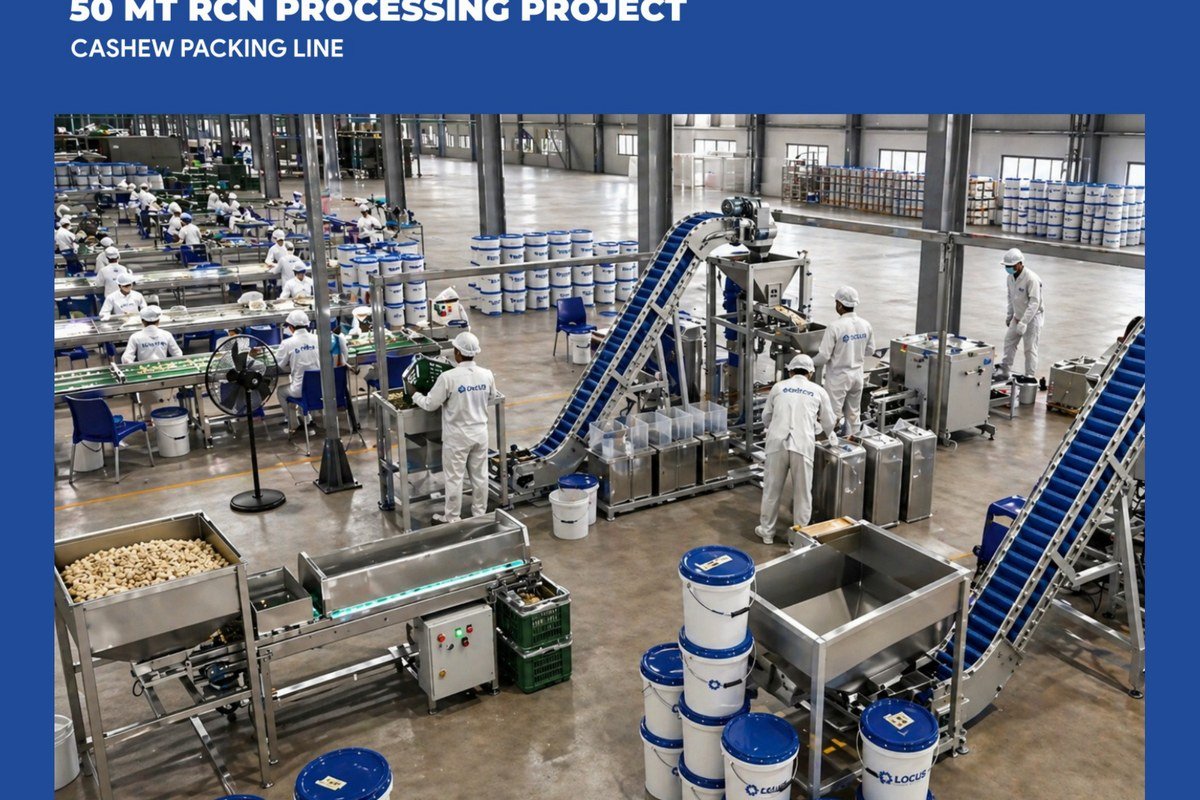 LOCUS cashew processing project 1