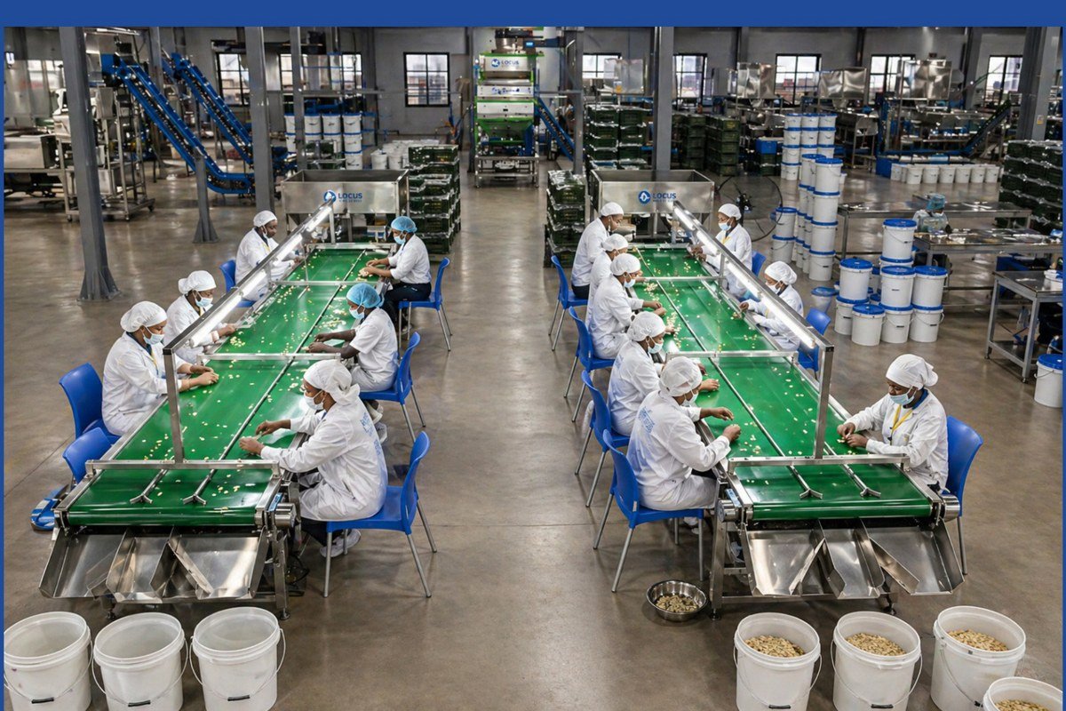 LOCUS cashew processing project 5